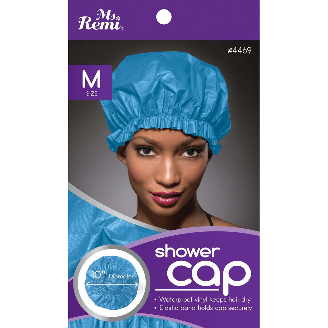 Ms. Remi Shower Cap Medium, 1 Count, Assorted Colors