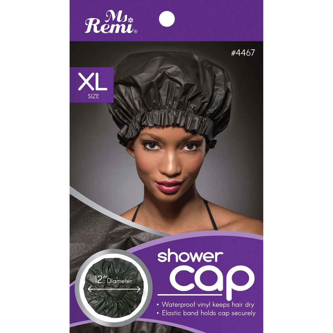 Ms. Remi Shower Cap XL, 1 Count, Black