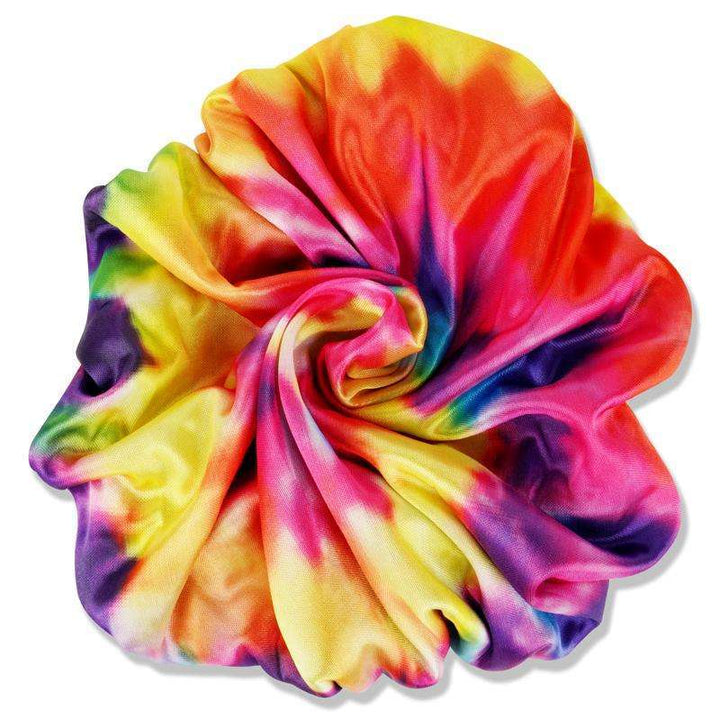 Ms. Remi Silky Satin Tie Dye Bonnet X-Jumbo, 1 Count, Assorted Colors