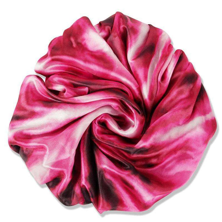 Ms. Remi Silky Satin Tie Dye Bonnet X-Jumbo, 1 Count, Assorted Colors