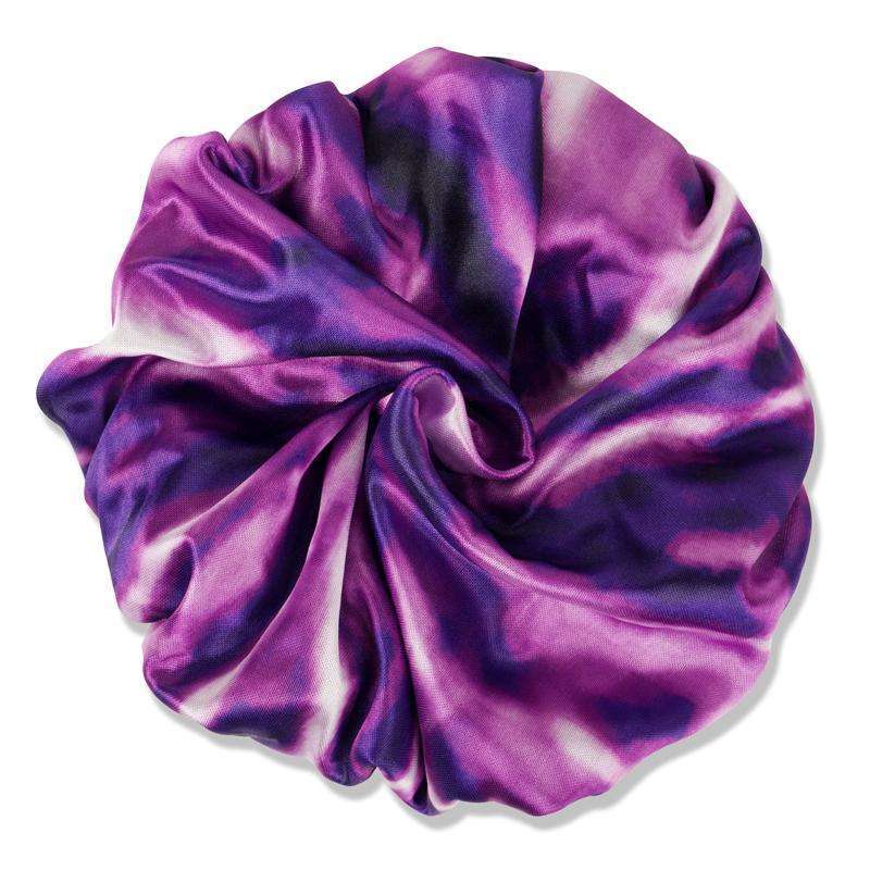 Ms. Remi Silky Satin Tie Dye Bonnet X-Jumbo, 1 Count, Assorted Colors