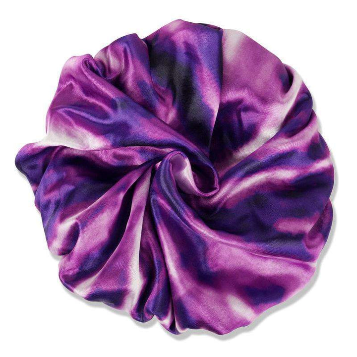 Ms. Remi Silky Satin Tie Dye Bonnet X-Jumbo, 1 Count, Assorted Colors