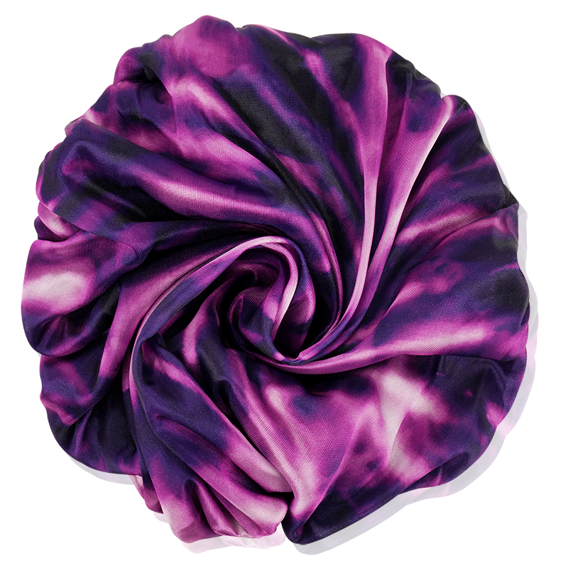 Ms. Remi Silky Satin Tie Dye Bonnet X-Large, 1 Count, Assorted Colors