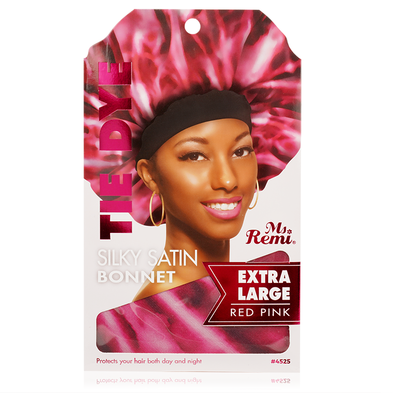 Ms. Remi Silky Satin Tie Dye Bonnet X-Large, 1 Count, Assorted Colors