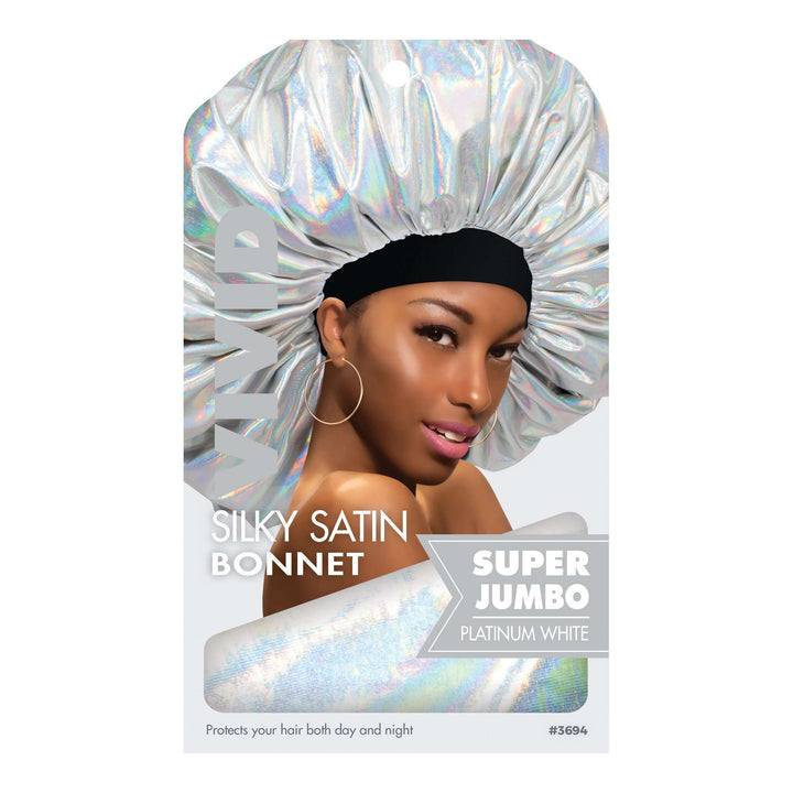 Ms. Remi Vivid Silky Satin Bonnet X-Jumbo, 1 Count, Assorted Color