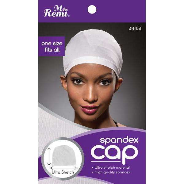 Ms. Remi Spandex Hair Cap, 1 Count, Assorted Colors