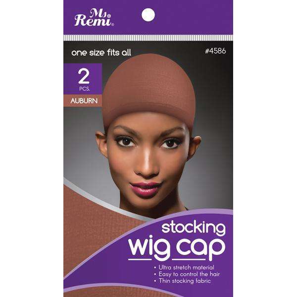 Ms. Remi Wig Cap, 2 Count, Auburn