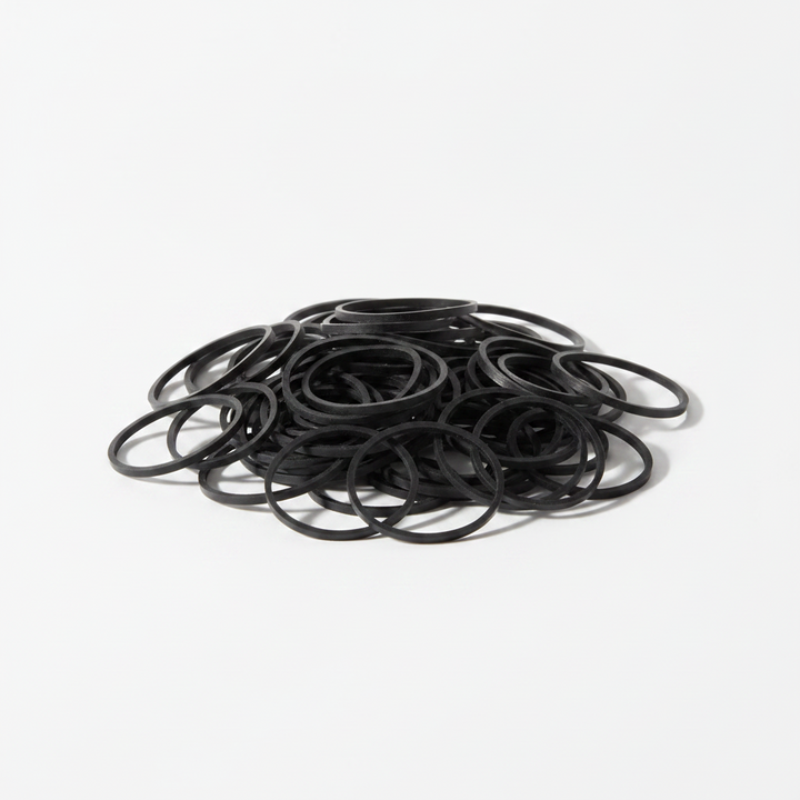 Annie Hair Rubber Bands Large 26mm, 250 Count, Black
