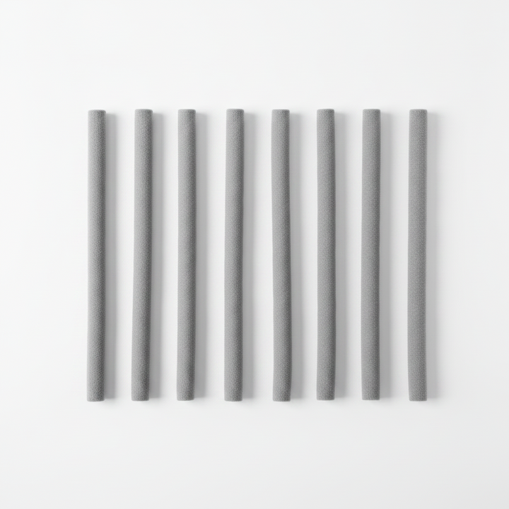 Annie Soft Twist Hair Rollers 11/16 Inch, 6 Count, Grey