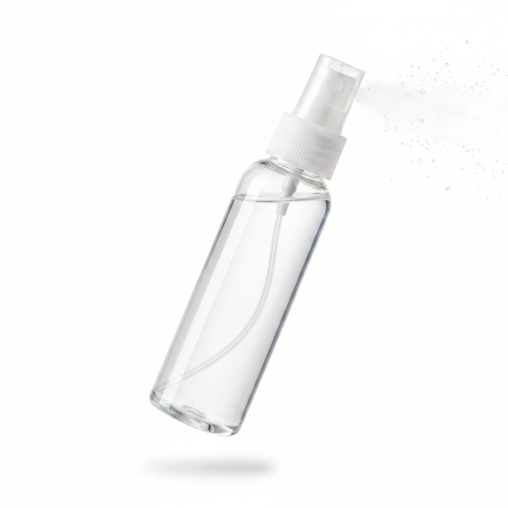 Ozen Series Spray Top Travel Bottle 3oz, 1 Count, Clear