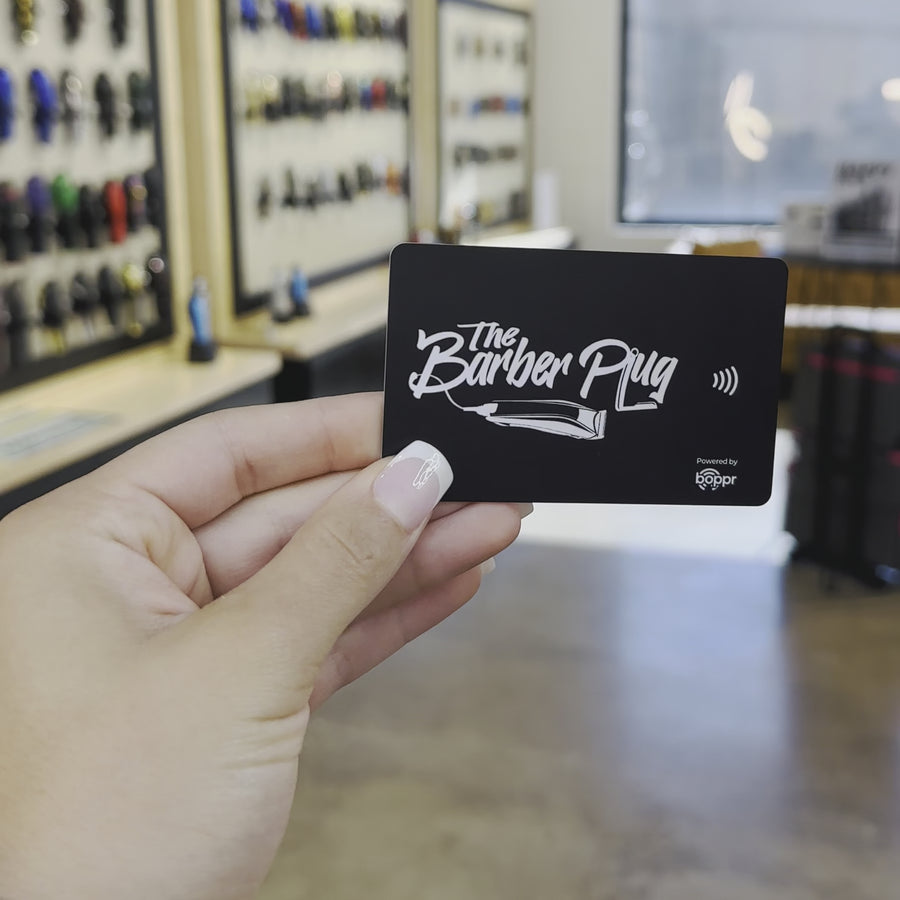 Barber Plug Boppr Card