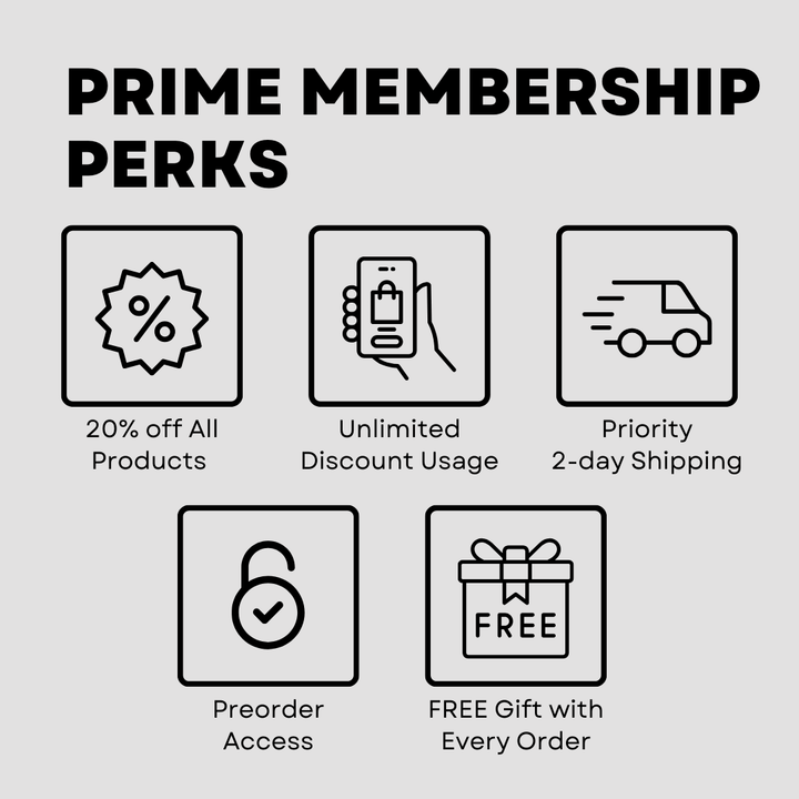 Prime Membership | SAVE 20% ON EVERY ORDER