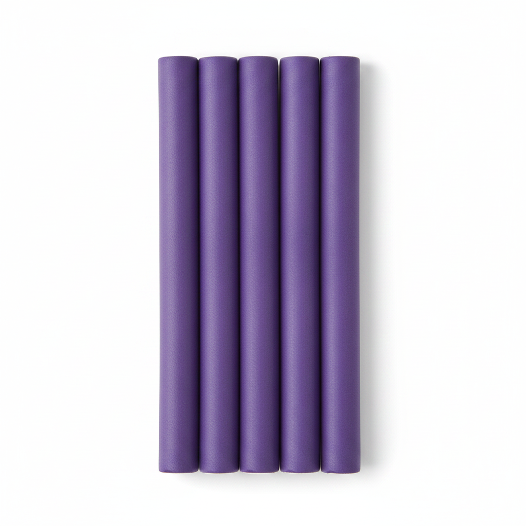 Annie Soft Twist Hair Rollers 3/4 Inch, 4 Count, Purple