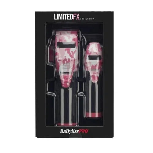 BaByliss PRO Limited Edition Pink Camo Clipper & Trimmer