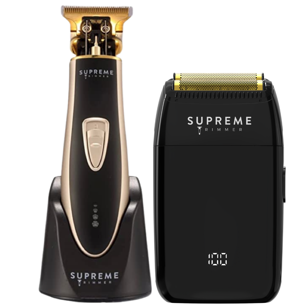 Foil Shaver & T Shaper Trimmer Bundle - Electric Razors - Supreme Trimmer Mens Trimmer Grooming kit 