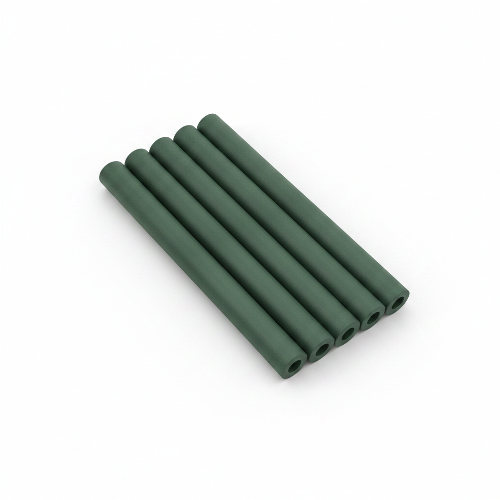 Annie Soft Twist Hair Rollers 1 Inch, 4 Count, Green