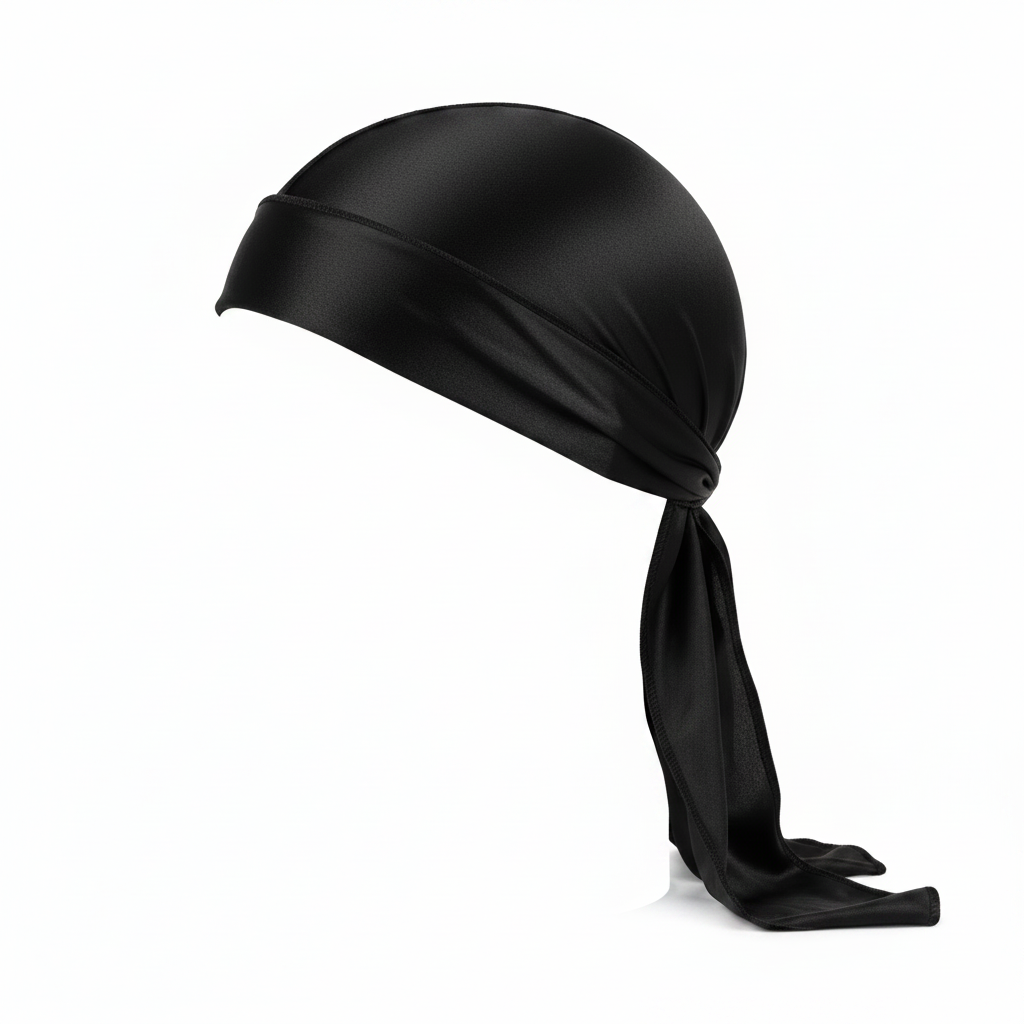 Mr. Durag Premium Durag, 1 Count, Black