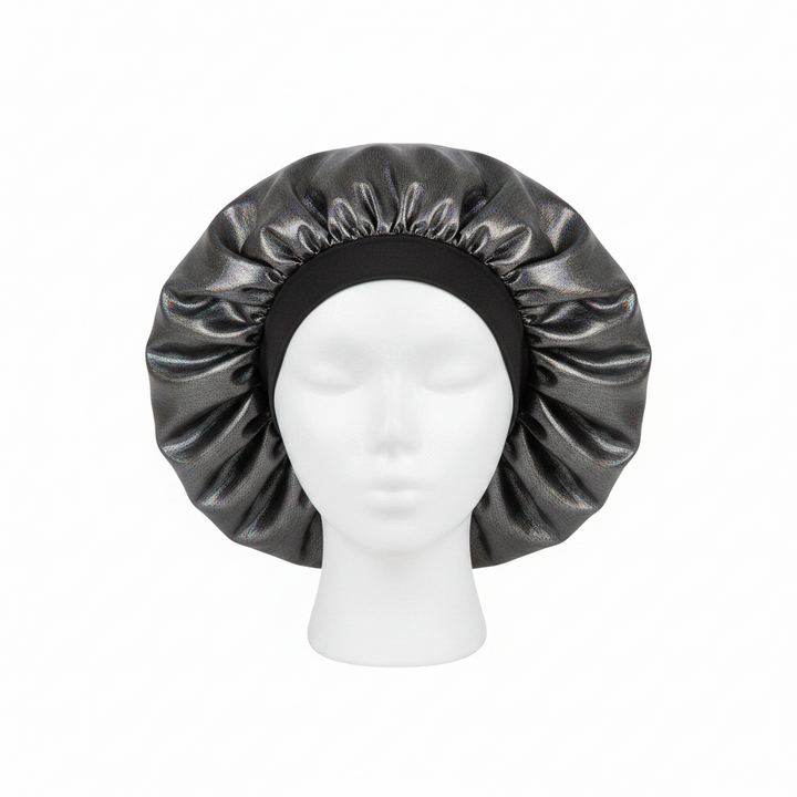 Ms. Remi Luminous Bonnet Super Jumbo, 1 Count, Black