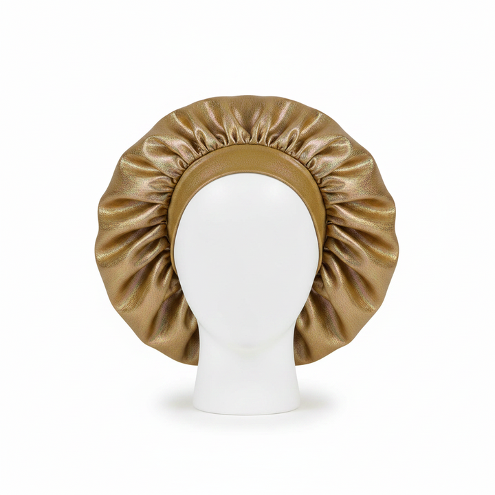 Ms. Remi Luminous Bonnet Super Jumbo, 1 Count, Gold