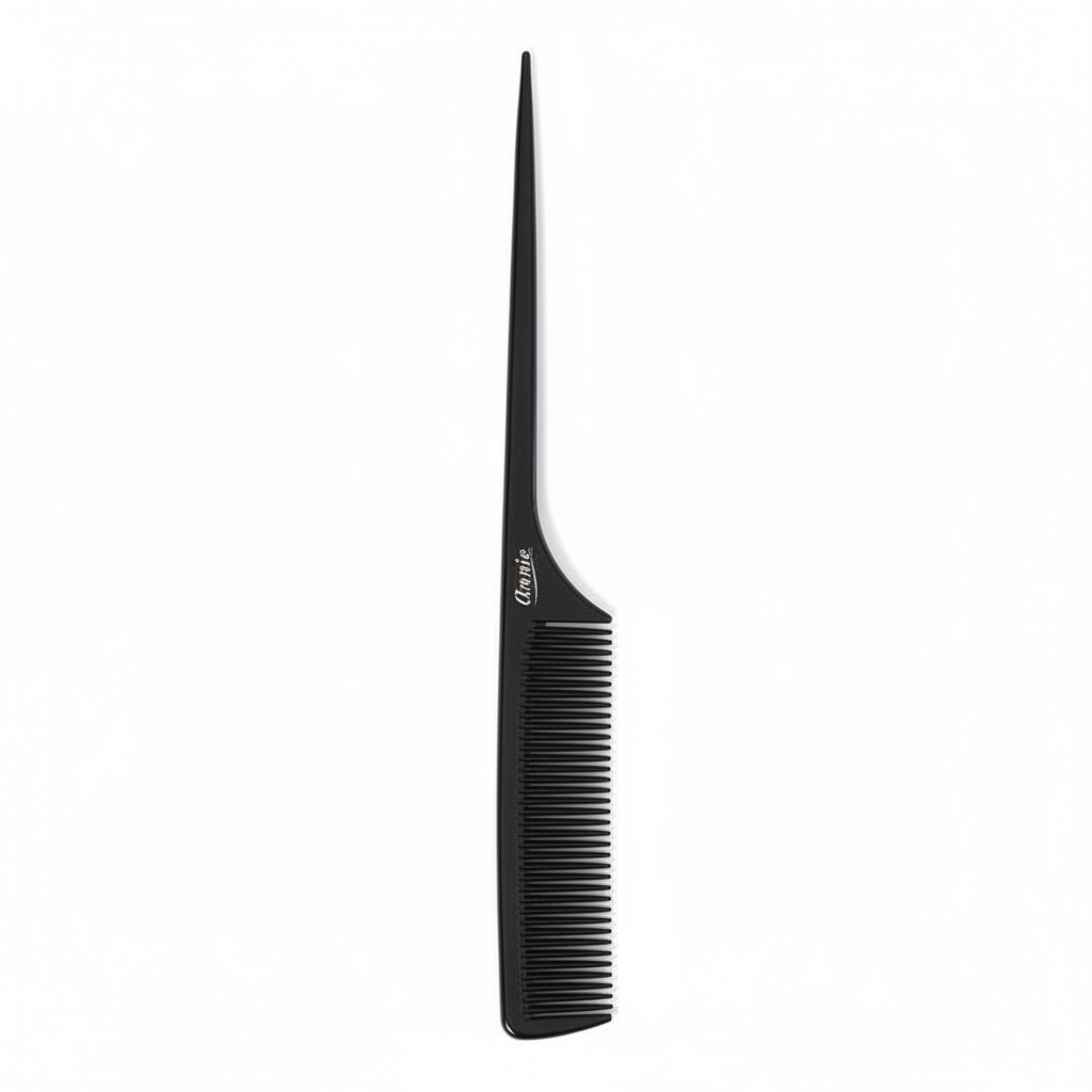 Annie Premium Rat Tail Comb, 1 Count, Black