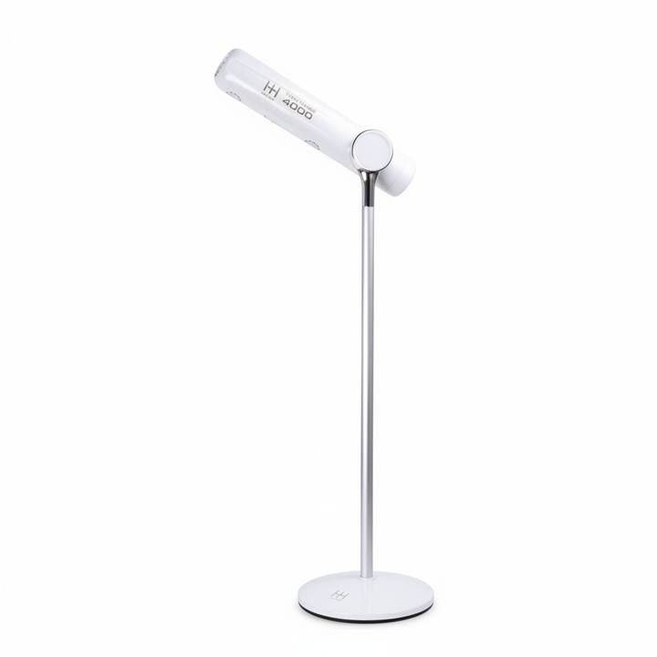 Hot & Hotter Twin Turbo 4000 Adjustable Handsfree Stand Dryer, 1 Count, White