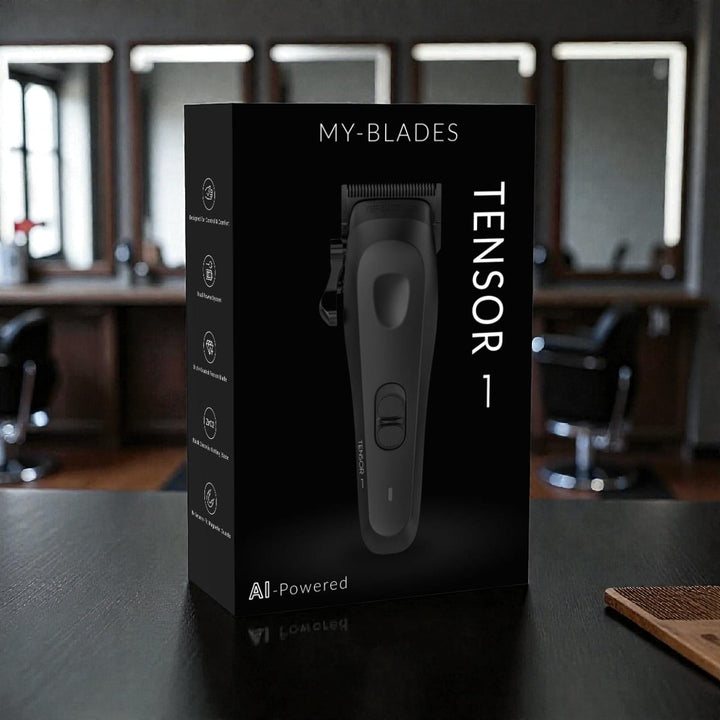 Tensor 1 AI-Powered Hair Clipper – Black