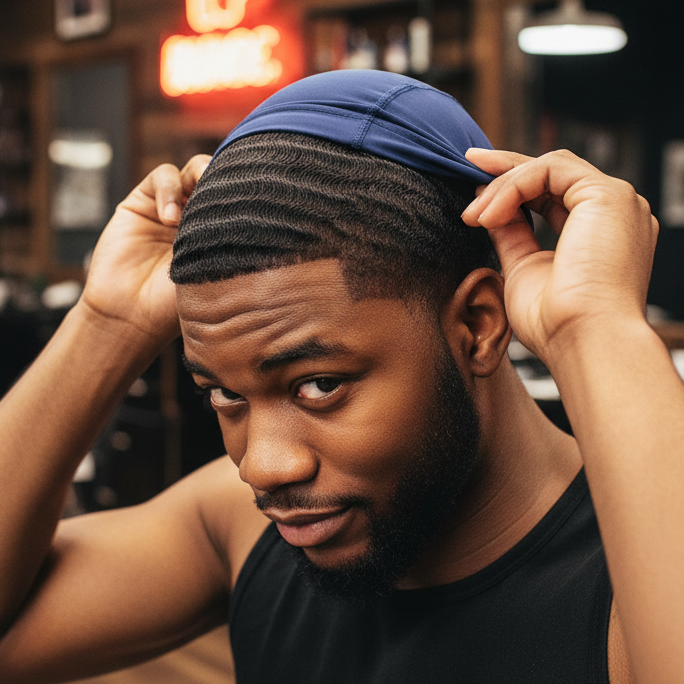 Mr. Durag Spandex Dome Cap, 1 Count, Assorted Colors