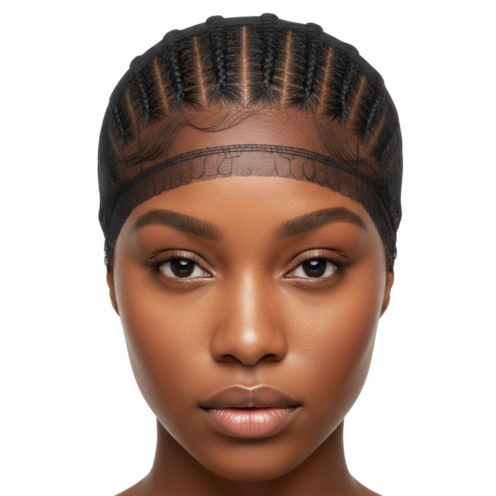 Ms. Remi HD Invisible Melting Wig Cap, 2 Count, Black