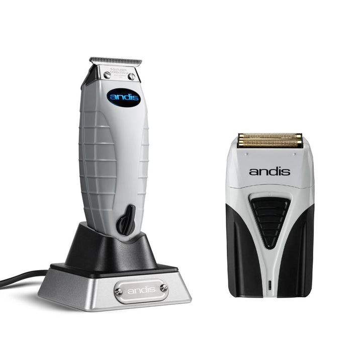 Andis T Outliner & Andis Pro Foil Plus Shaver Combo