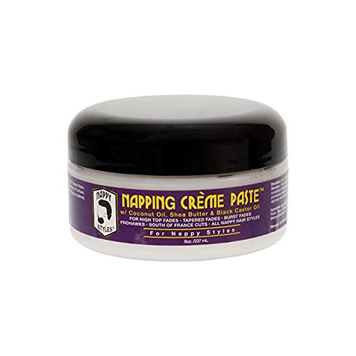 Nappy Styles Barber Grooming Coconut Shea Castor Napping Creme