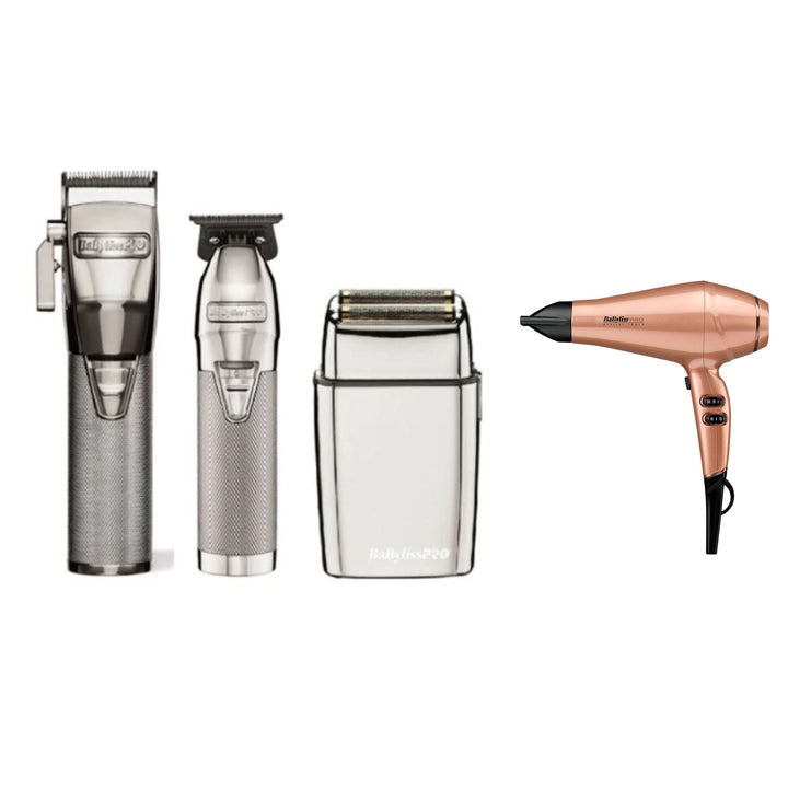 BaByliss 3 Piece Combo + BaByliss FX Blow Dryer