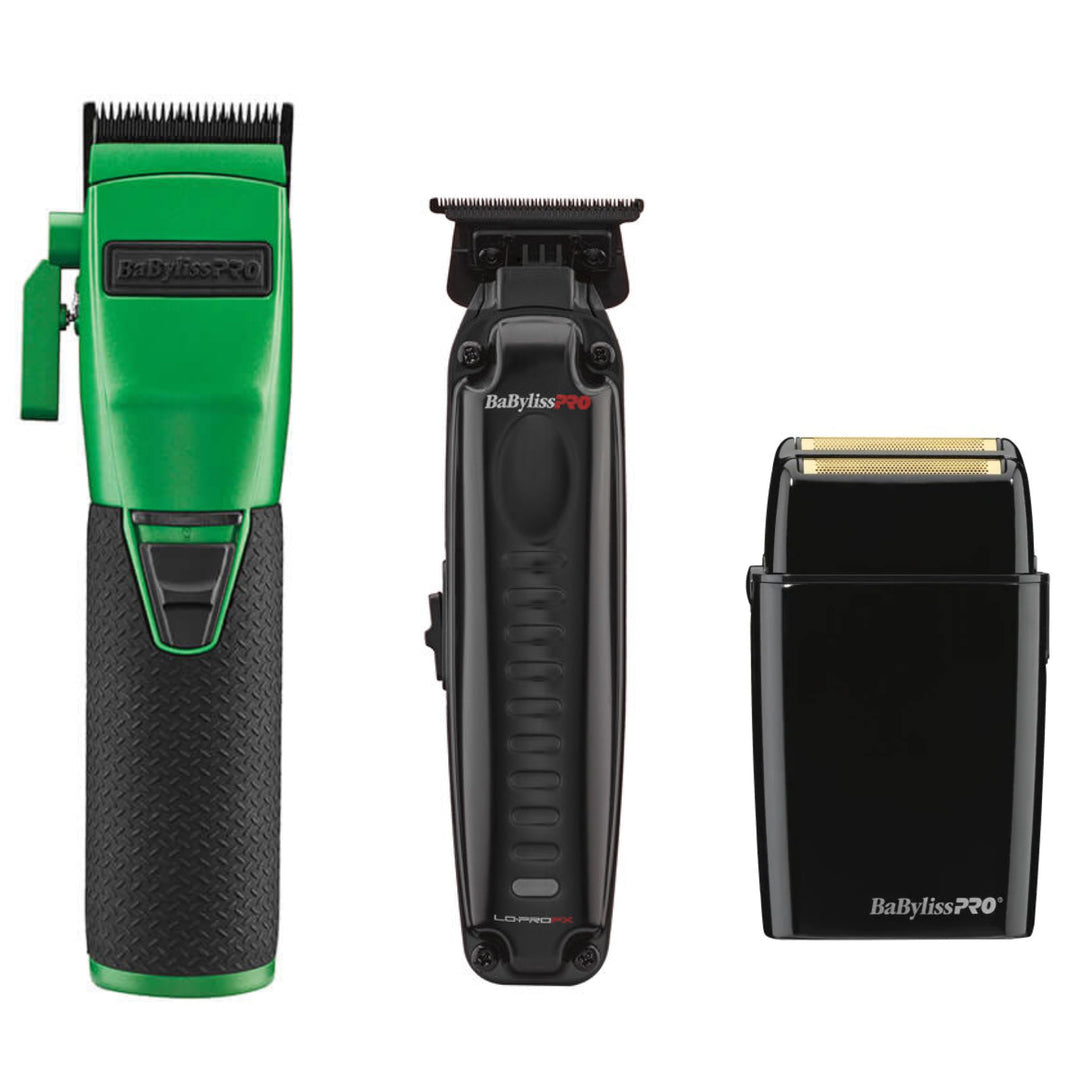 BaByliss Influencer Clipper &amp; Lop Pro Trimmer Combo con afeitadora