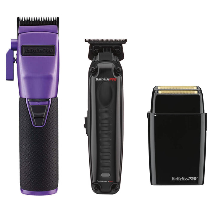 BaByliss Influencer Clipper & Lop Pro Trimmer Combo with Shaver